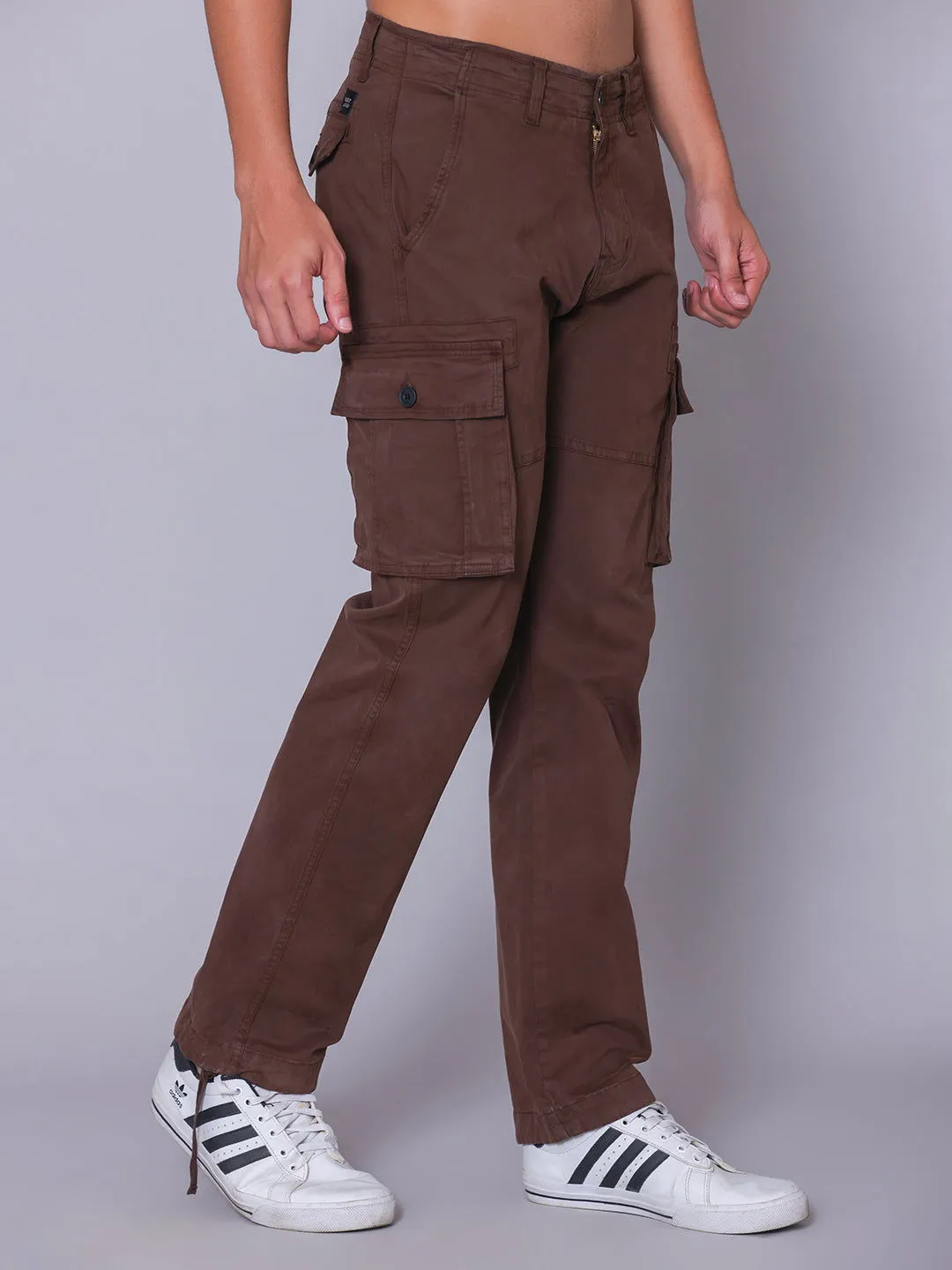 7 Pockets Cargo-Brown