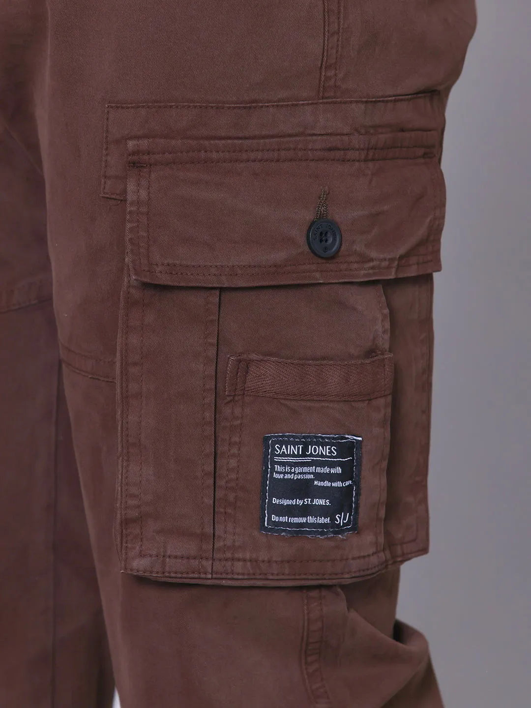 7 Pockets Cargo-Brown
