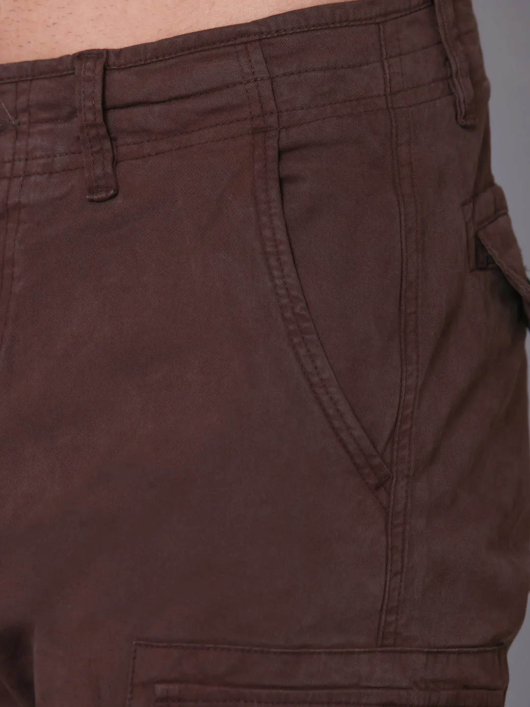 7 Pockets Cargo-Brown