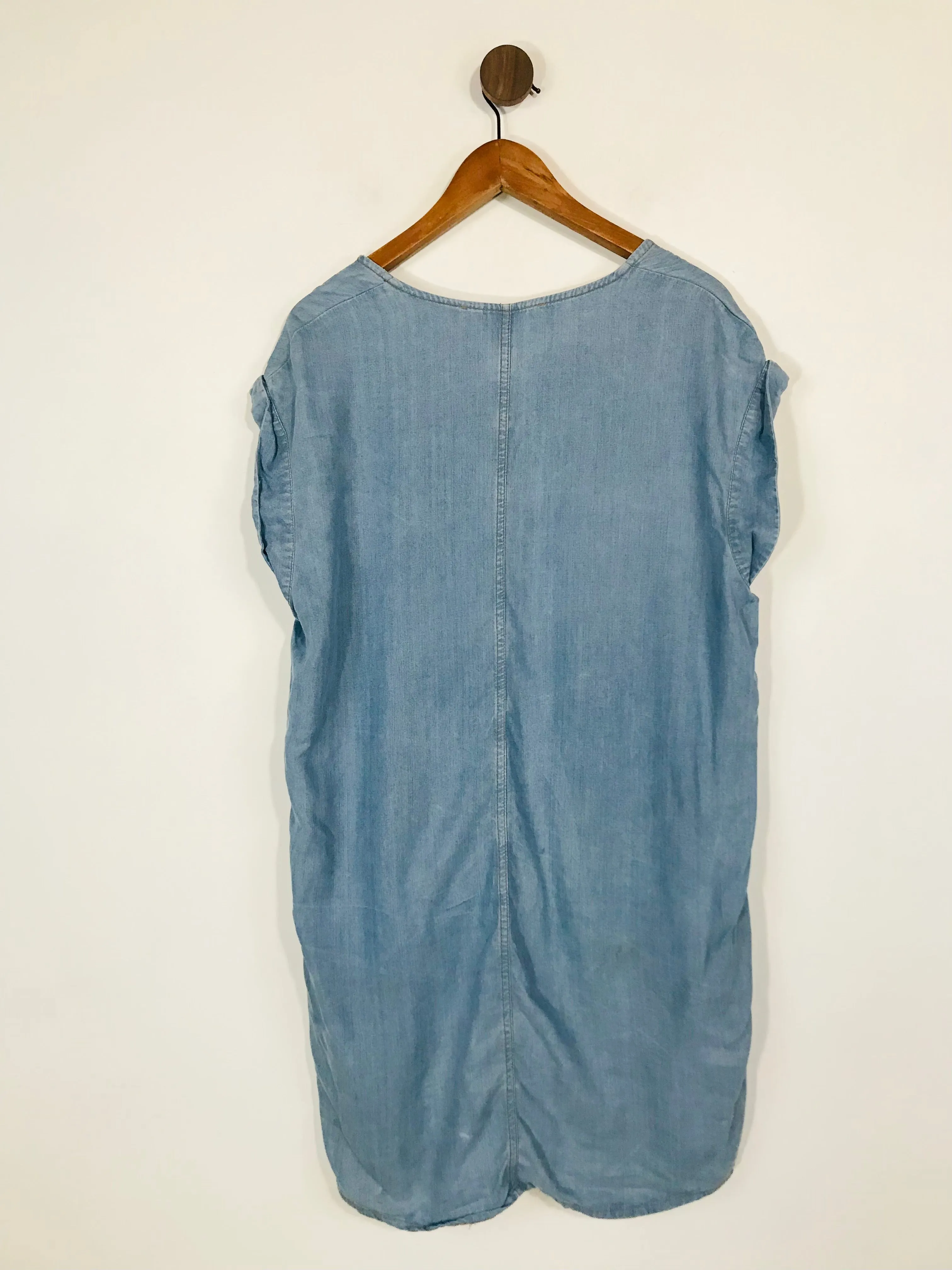 AllSaints Women's Contrast Shirt Dress | UK14 | Blue