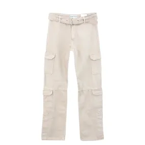 Beige Cargo Pants