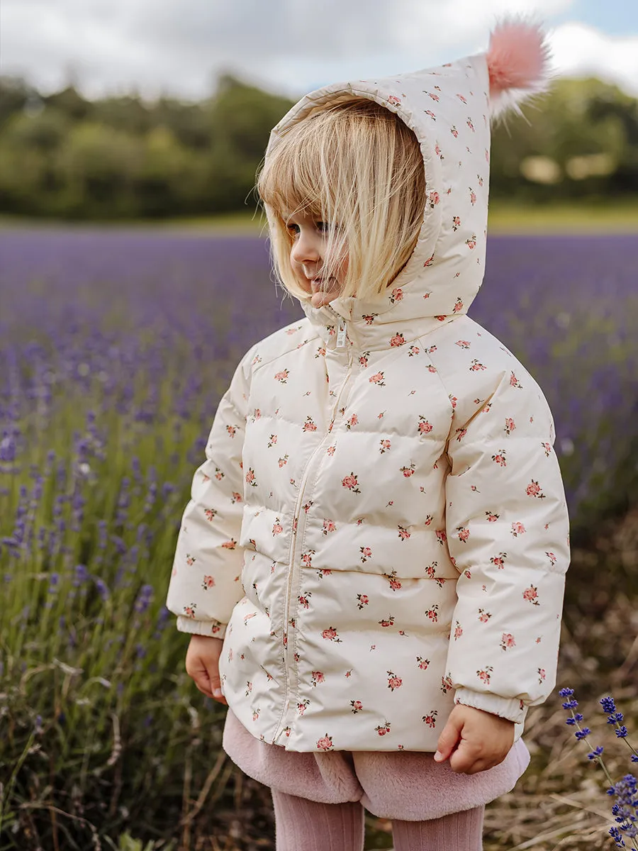 Burkwood Down Coat, Manta Rose Garden