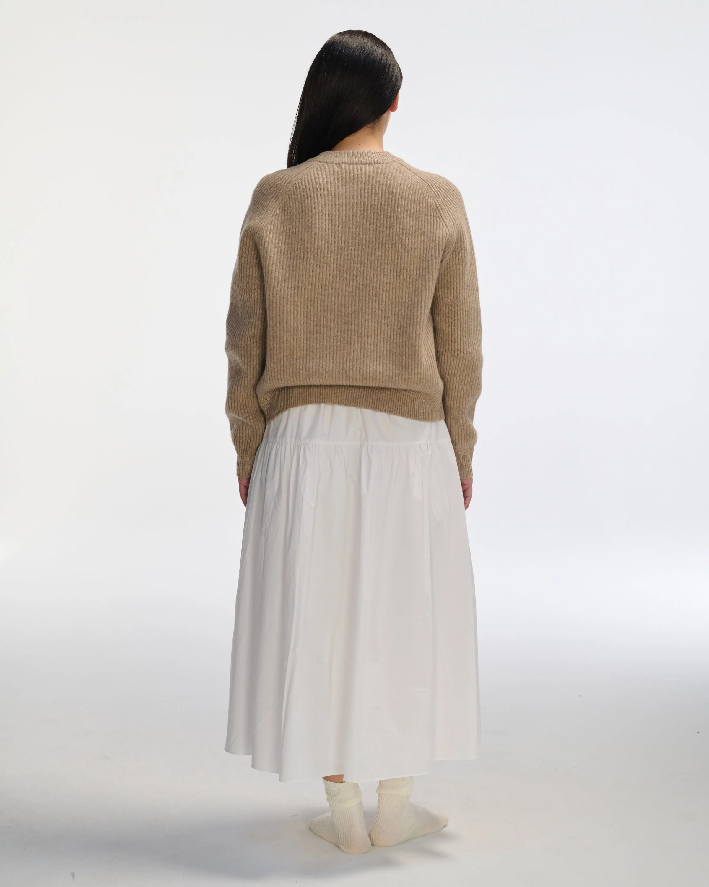 Button Up Wool Cardigan