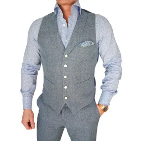 Cerulean Ciottoli Waistcoat