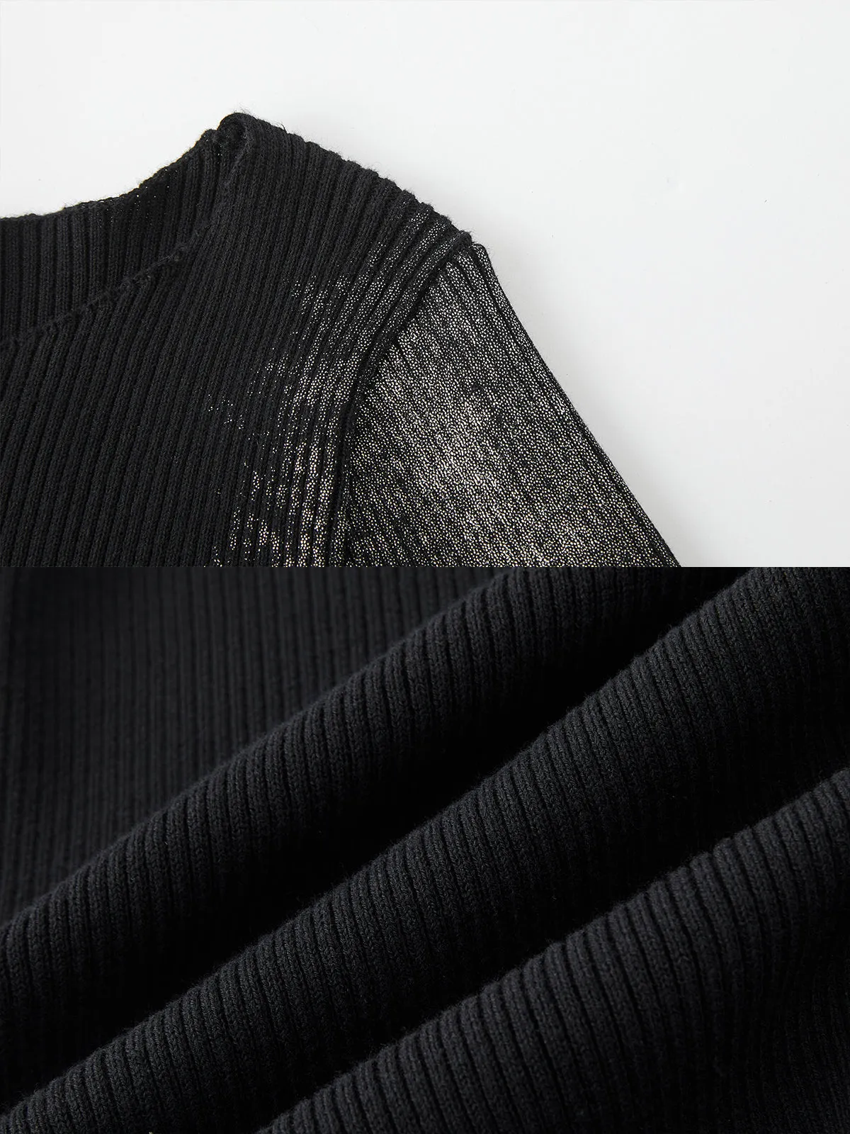 Chain Dragon Ribbed Sweater