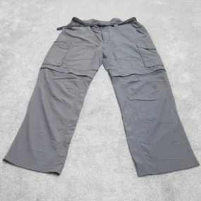 Columbia Sportswear Mens Cargo Pants Mid Rise Flat Front Gray Size W38xL30