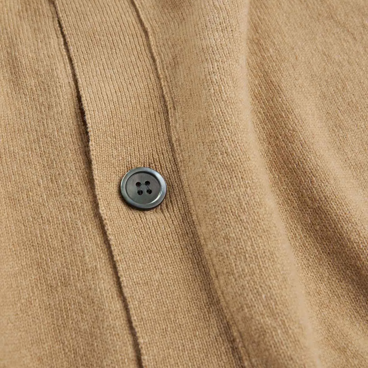 comme des garçons play cardigan (brown)