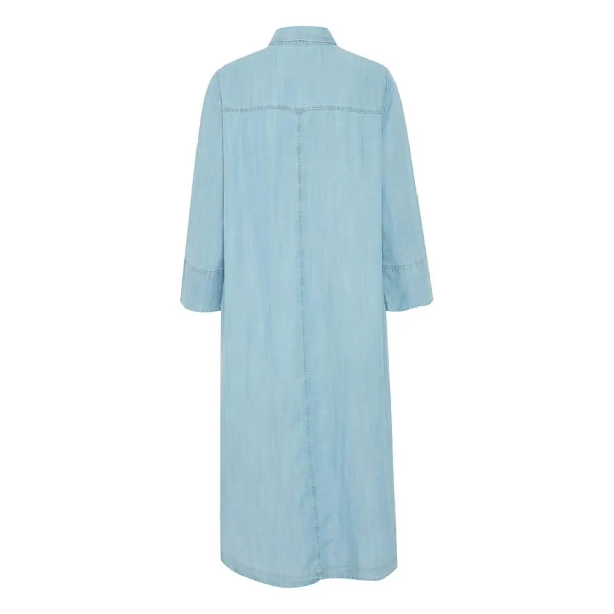 Denim Shirt Midi Dress