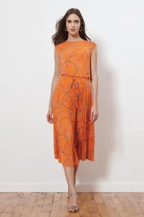 Donna Morgan Pleated Dress
