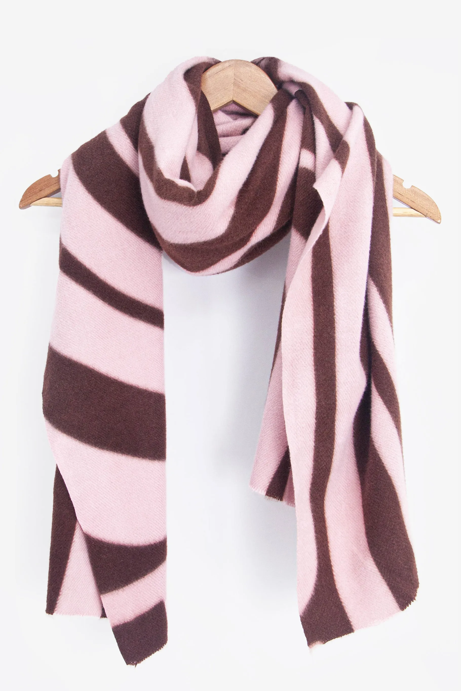 Dot Midweight Scarf - Pink, Geometric