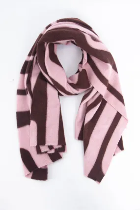 Dot Midweight Scarf - Pink, Geometric
