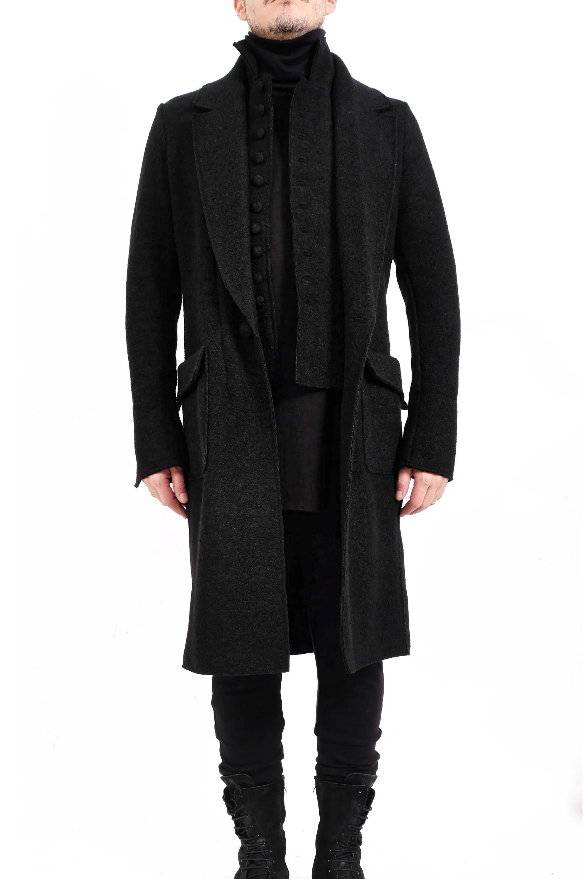 Double Collar Coat