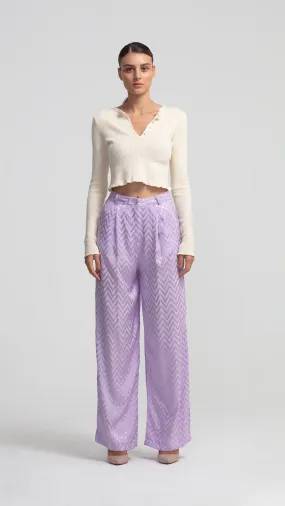 Ecru Crop Knitwear