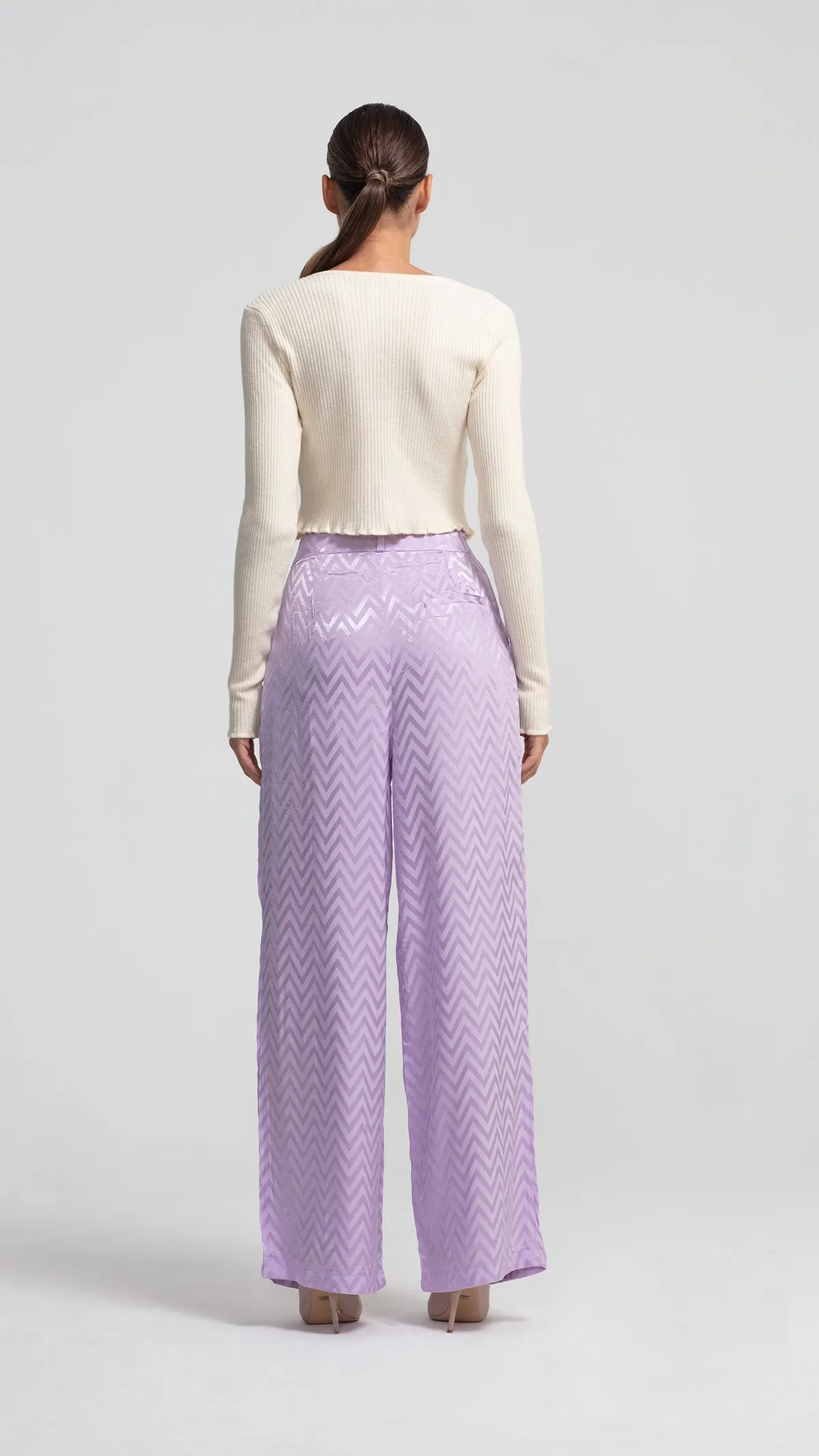 Ecru Crop Knitwear