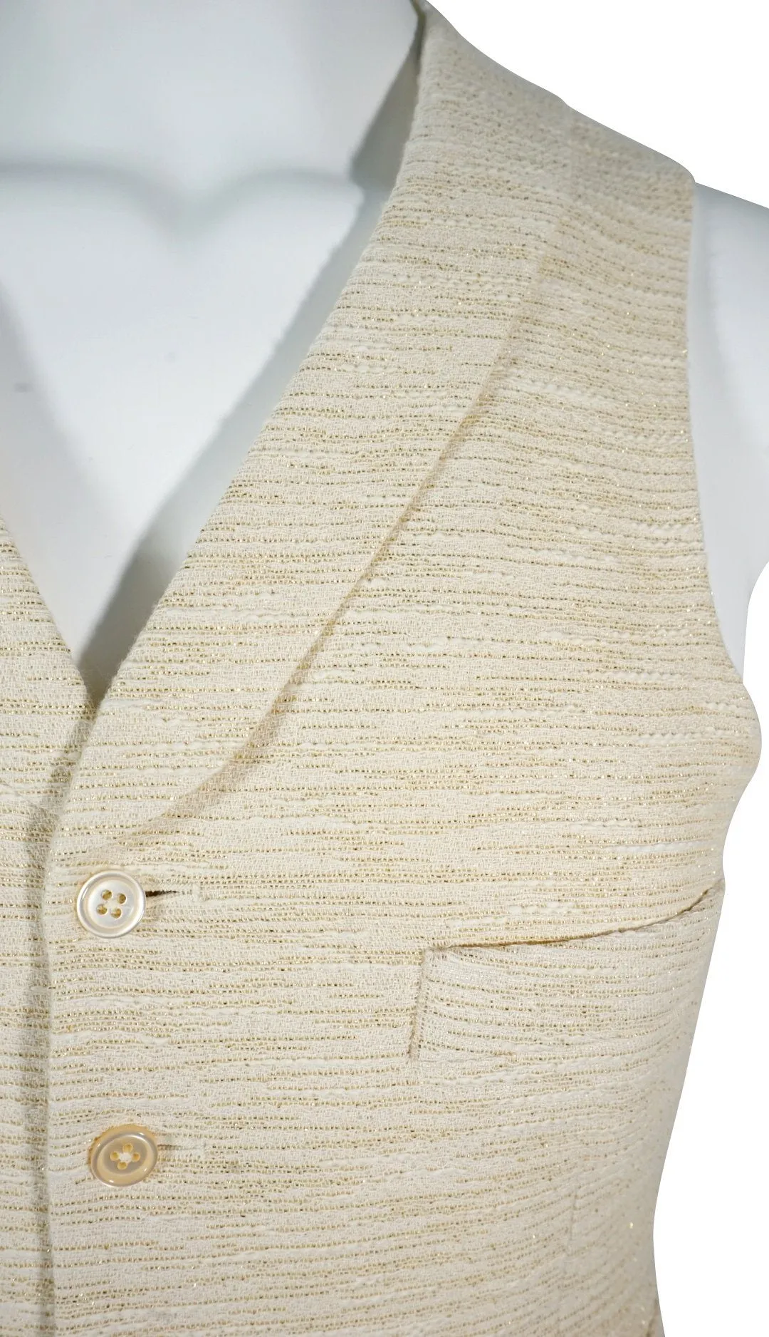 Electrum Tweed Ciottoli Waistcoat @ The Vault