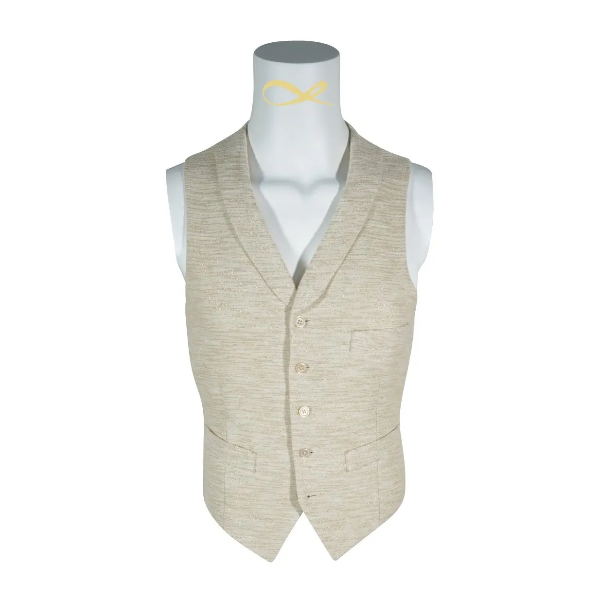 Electrum Tweed Ciottoli Waistcoat @ The Vault