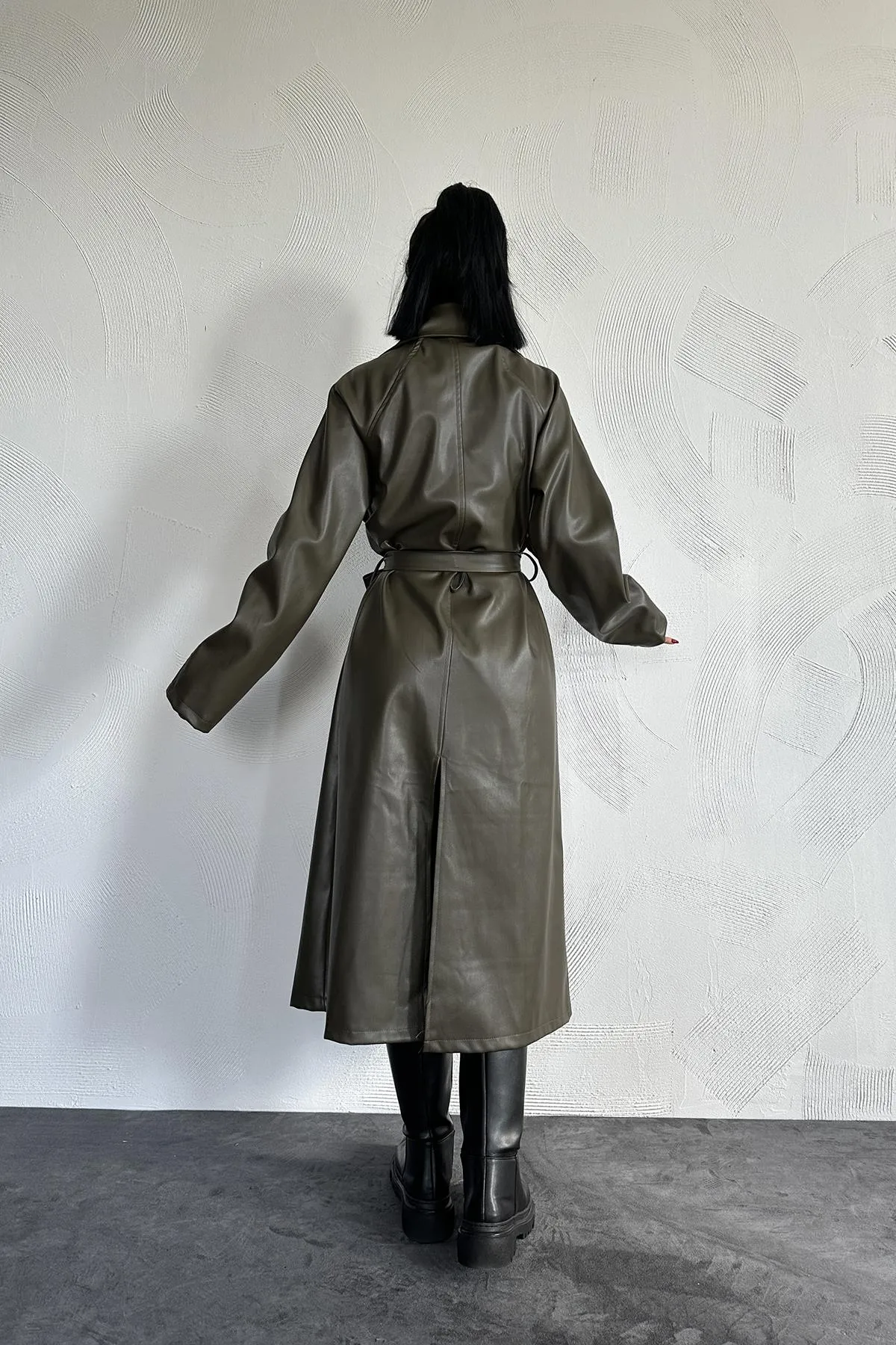 ELS Reglan Sleeve Trench Coat - Khaki - Esplugas de Llobregat