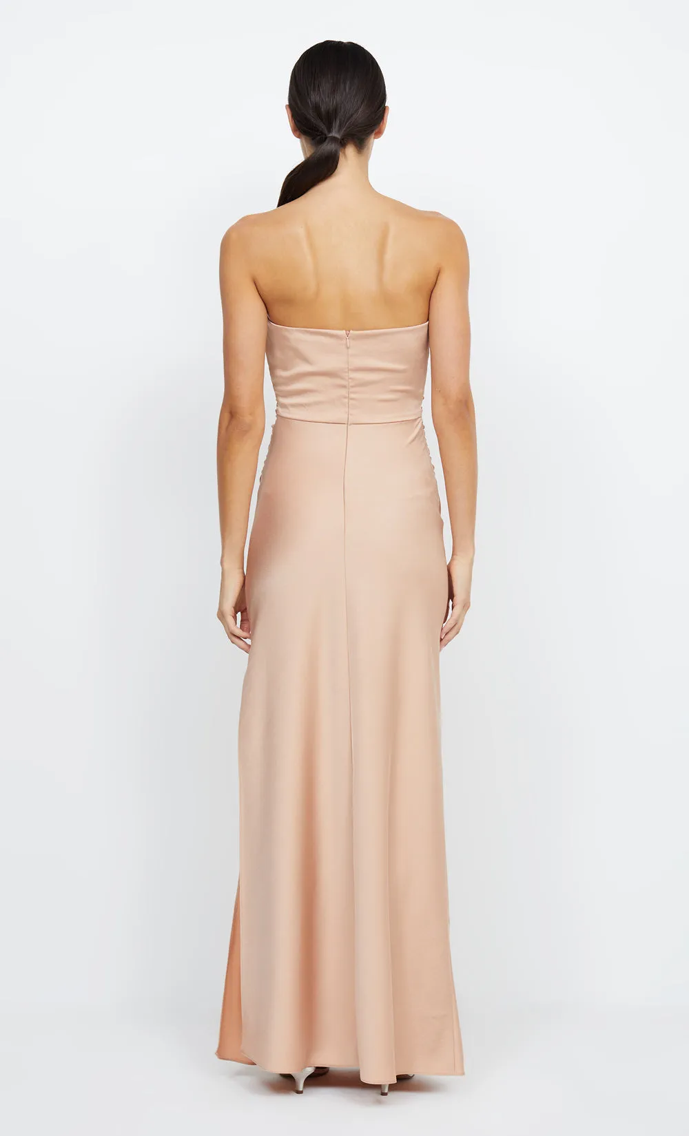 ETERNITY STRAPLESS MAXI - ROSE GOLD