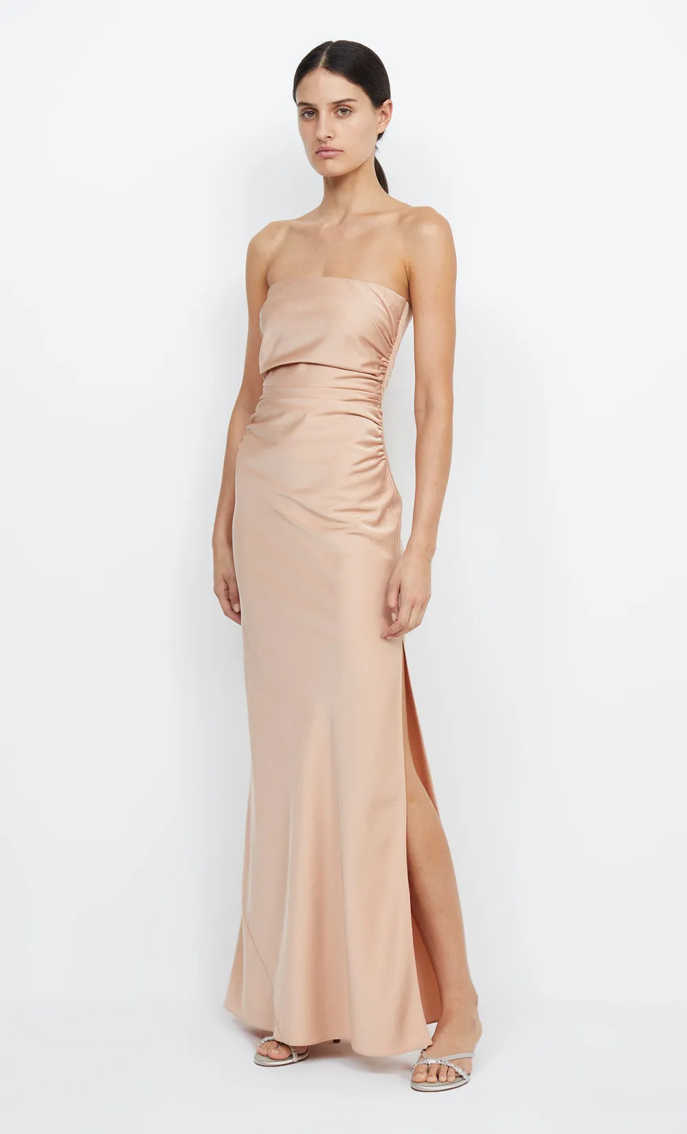 ETERNITY STRAPLESS MAXI - ROSE GOLD