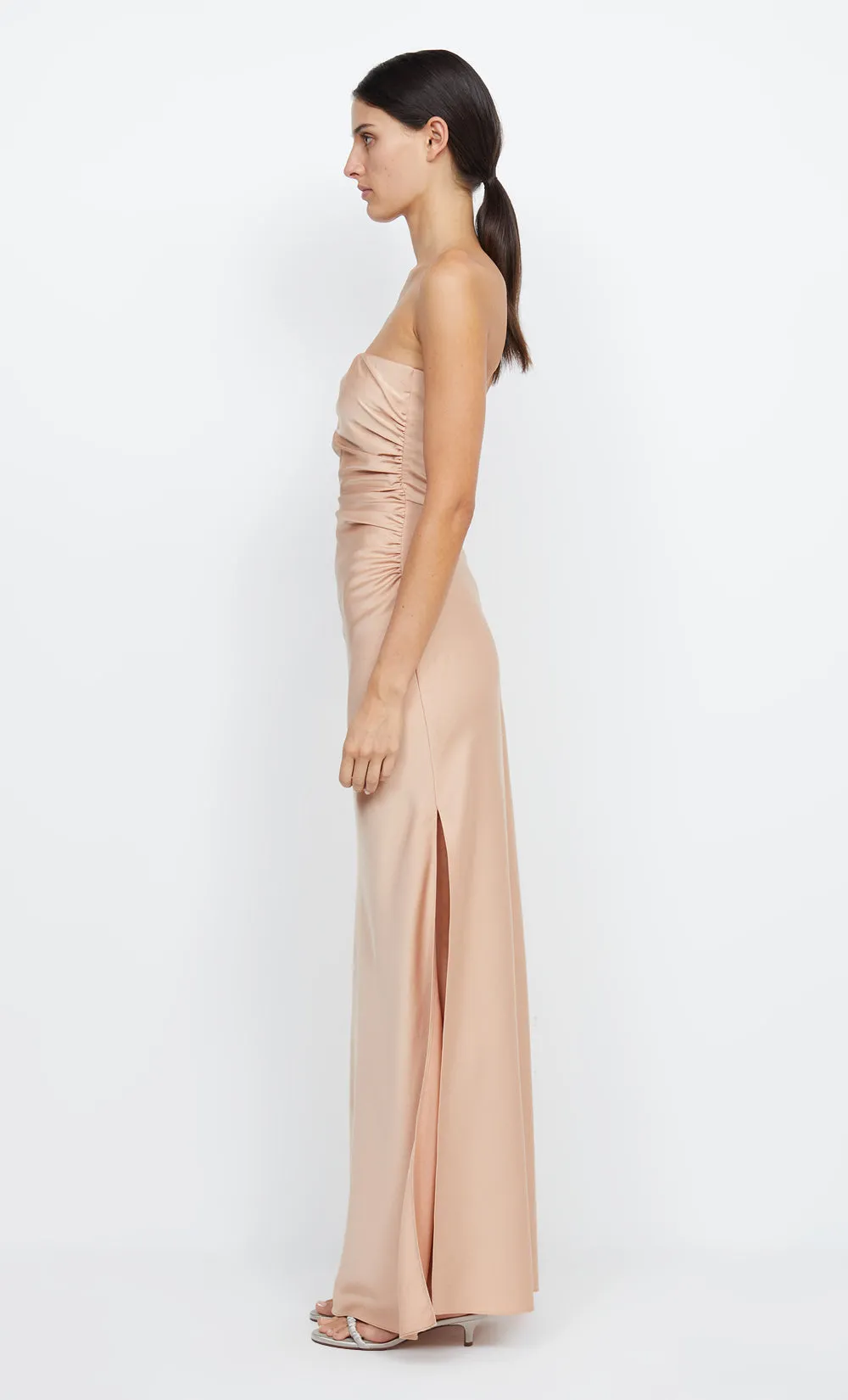 ETERNITY STRAPLESS MAXI - ROSE GOLD