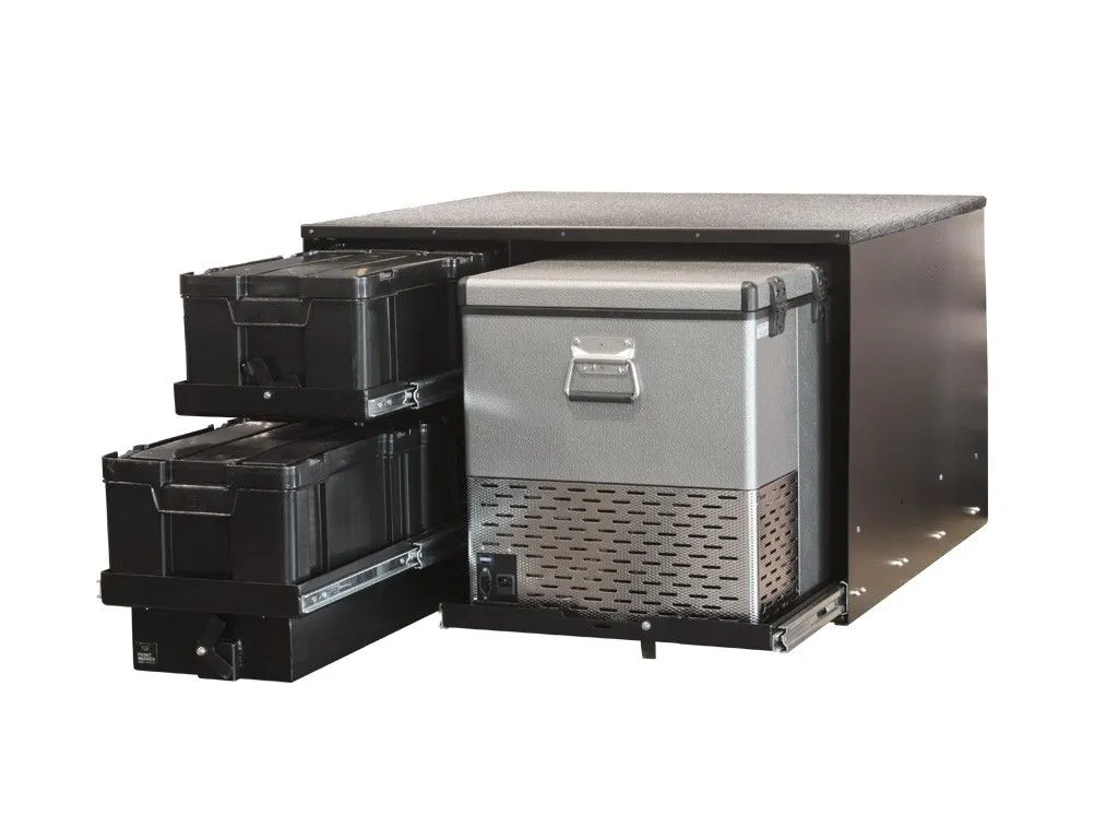 Front Runner 4 Cub Box Drawer & Fridge Slide Combo