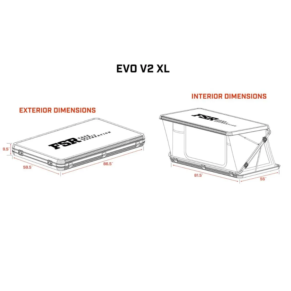FSR Evolution V2 XL Rooftop Tent