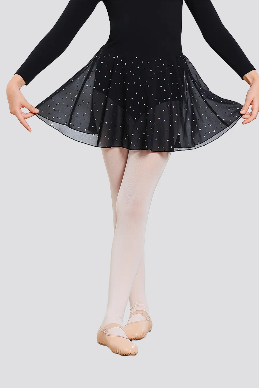 Girls Ultra Soft Footed Dance Tights 2-pack