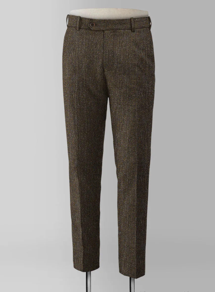 Haberdasher Brown Tweed Pants