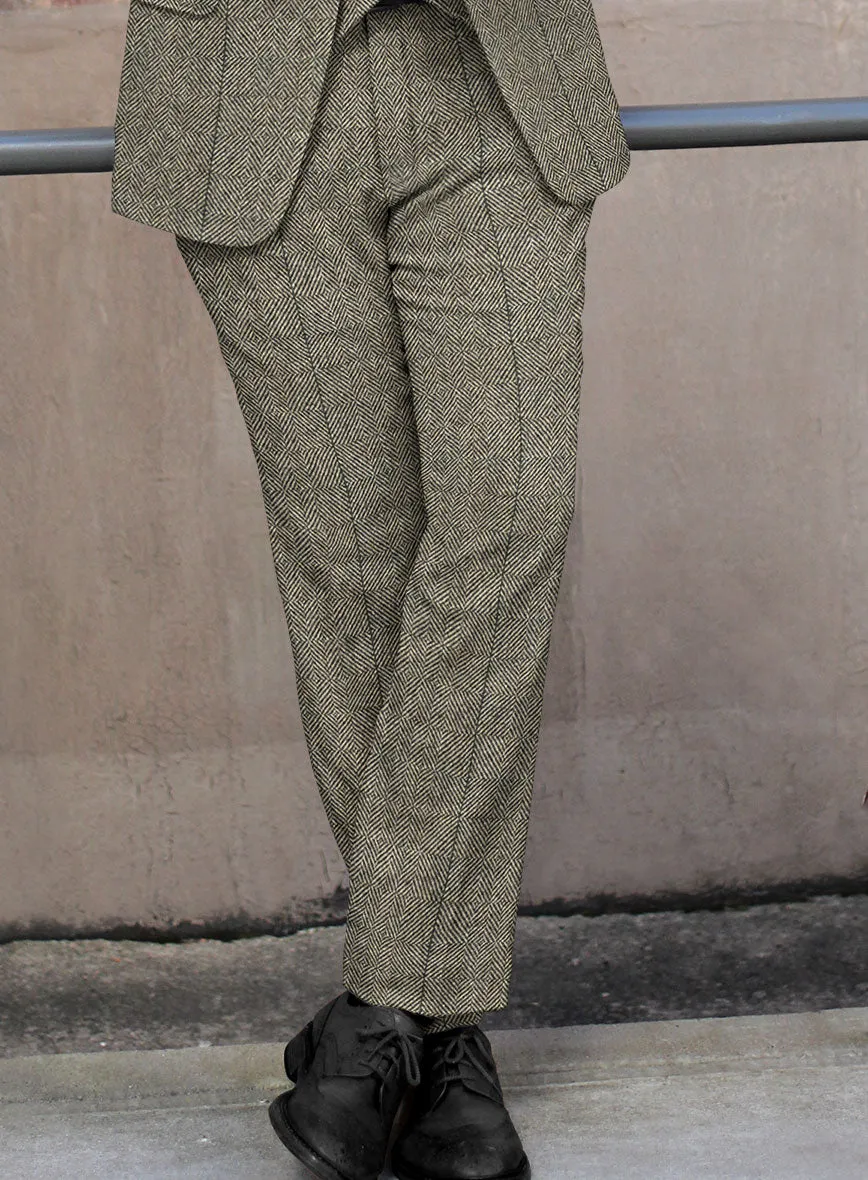 Harris Tweed Country Greige Pants