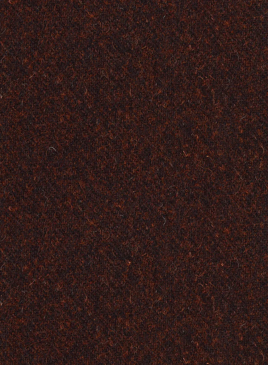 Harris Tweed Melange Wine Pants