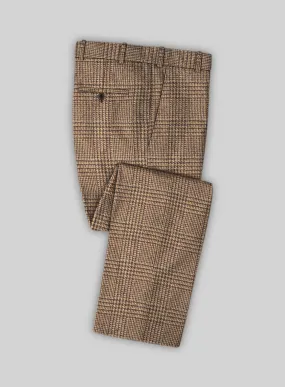 Harris Tweed Tan Glen Pants