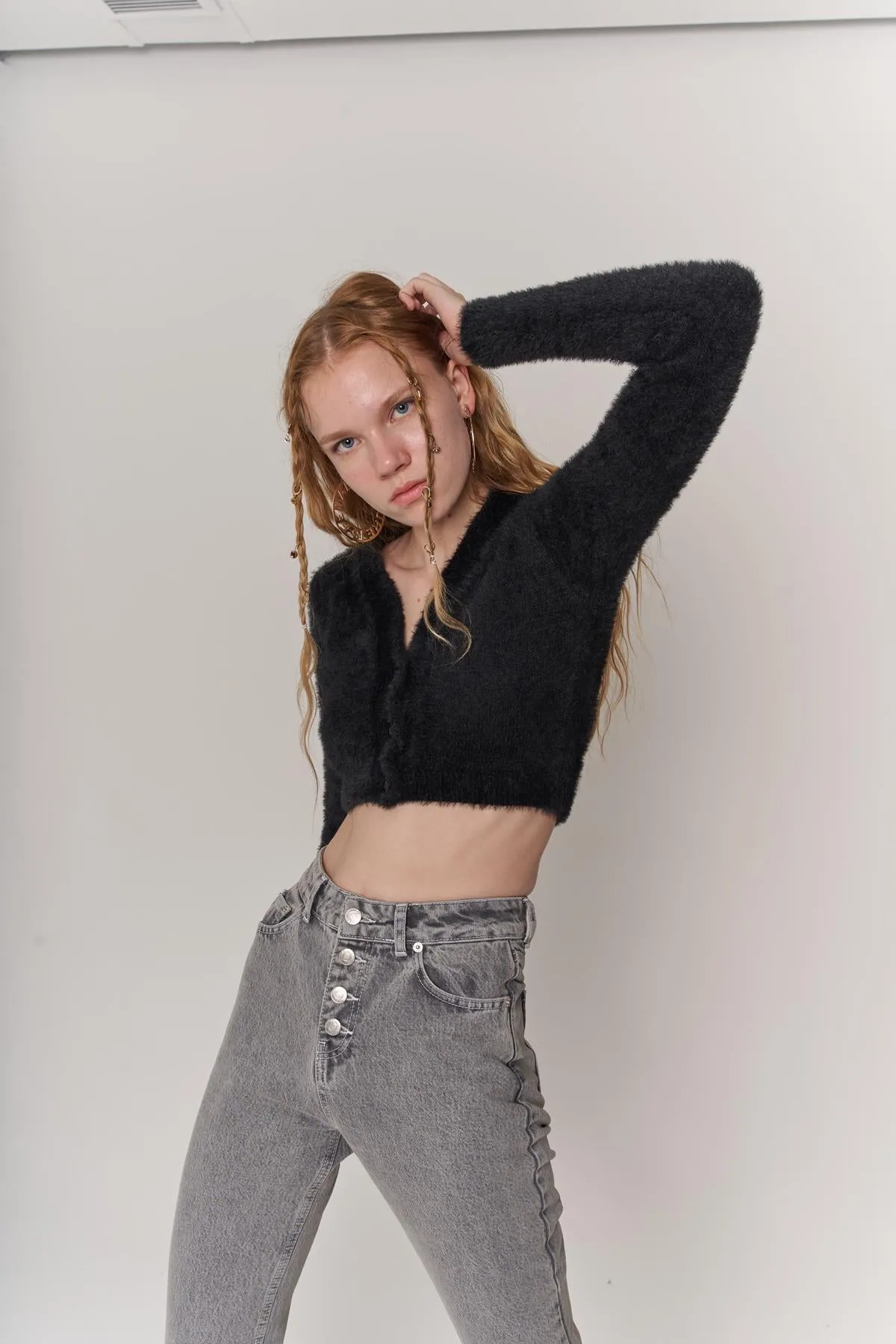 HLLY Women Dency Cardigan Black - Nanaimo