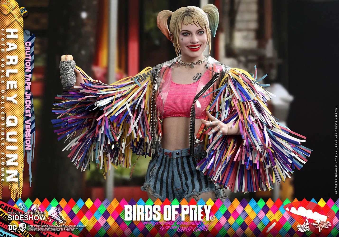 Hot Toys - Birds of Prey - Harley Quinn (Caution Tape Jacket Version)
