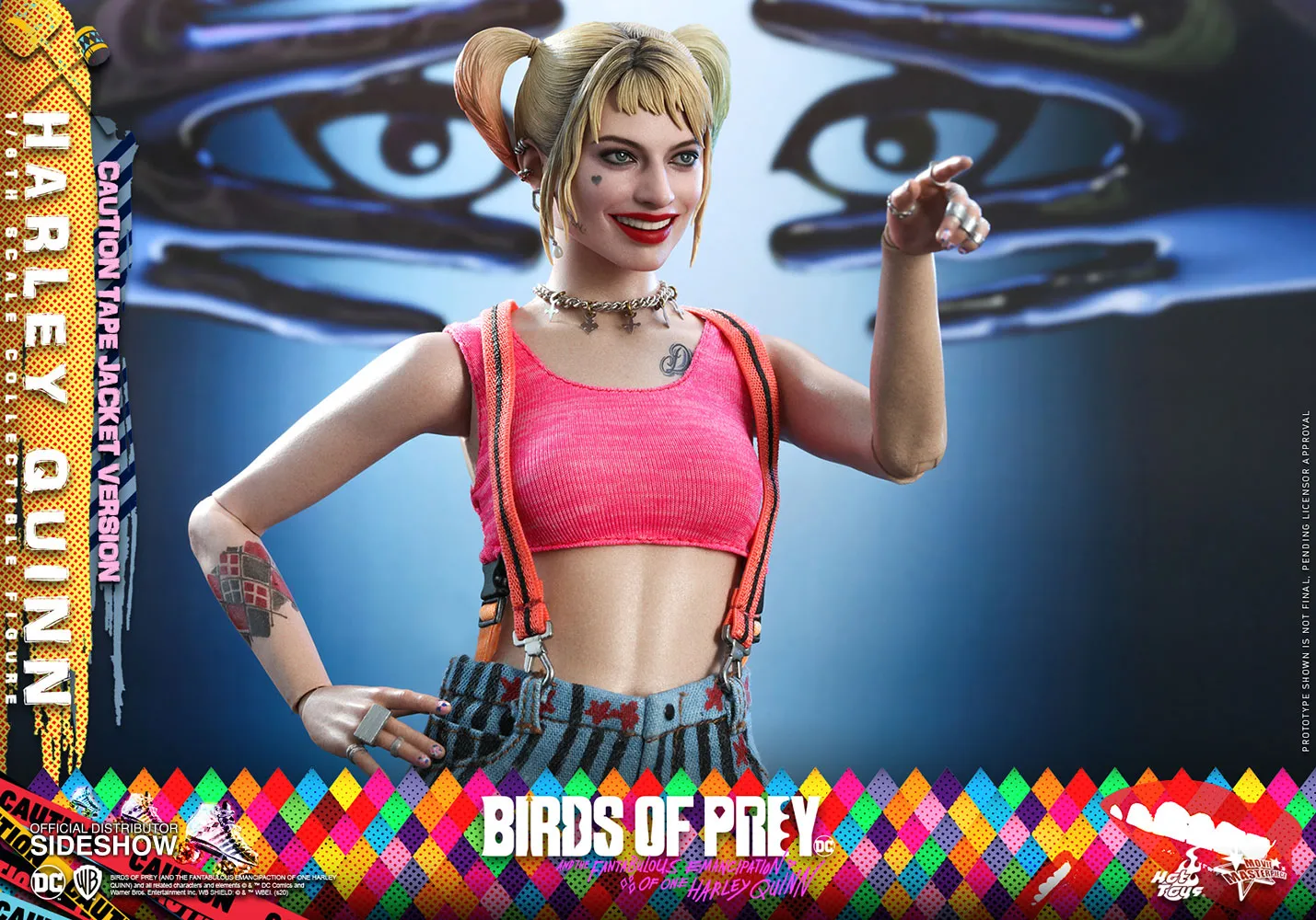 Hot Toys - Birds of Prey - Harley Quinn (Caution Tape Jacket Version)