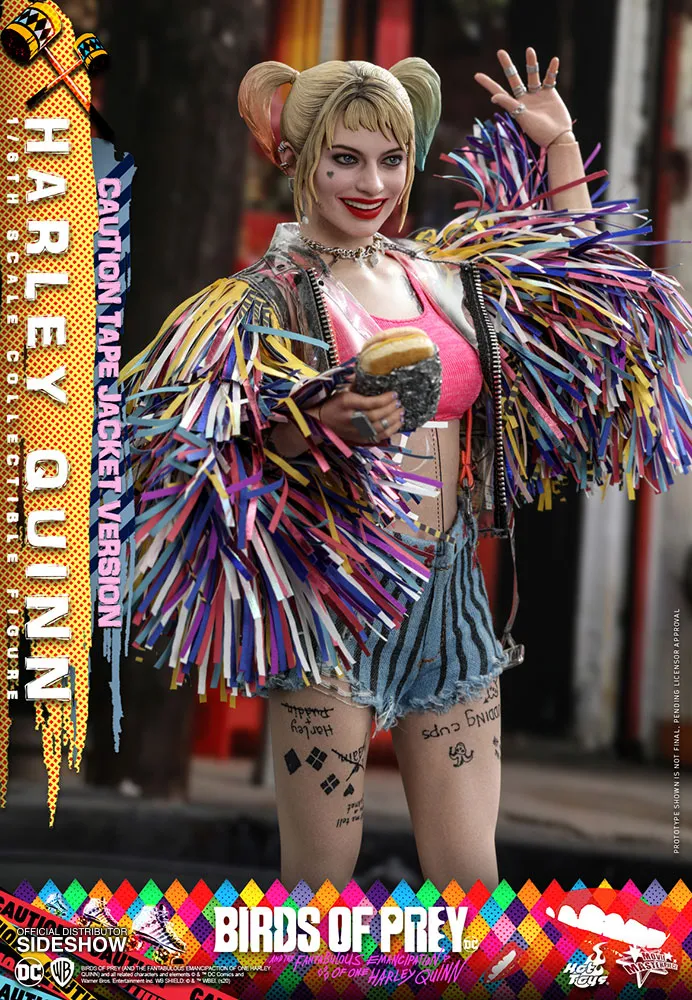 Hot Toys - Birds of Prey - Harley Quinn (Caution Tape Jacket Version)