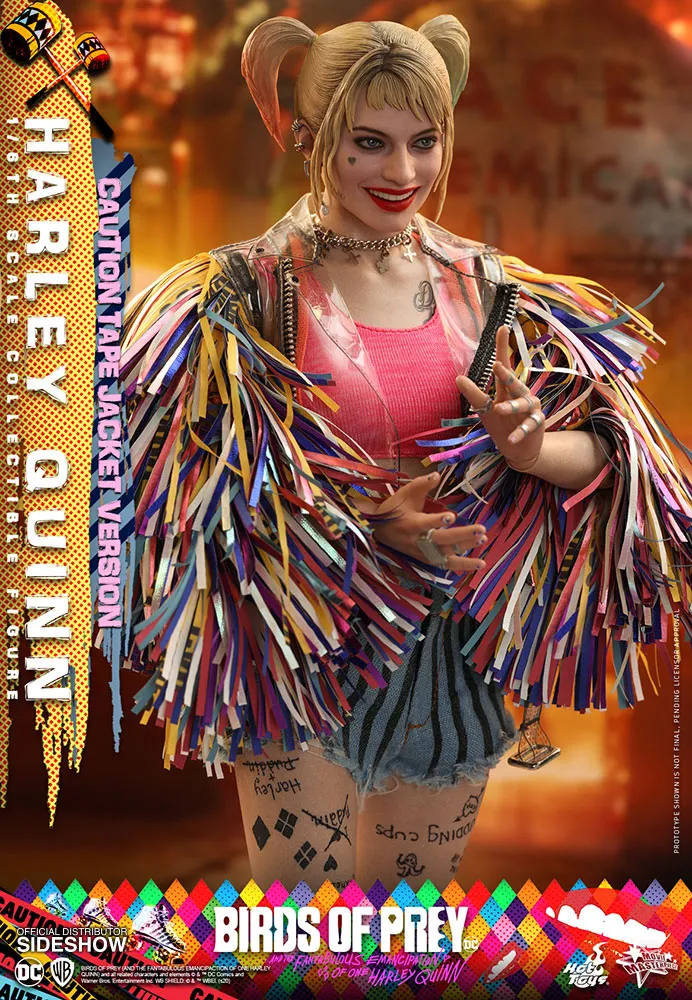 Hot Toys - Birds of Prey - Harley Quinn (Caution Tape Jacket Version)