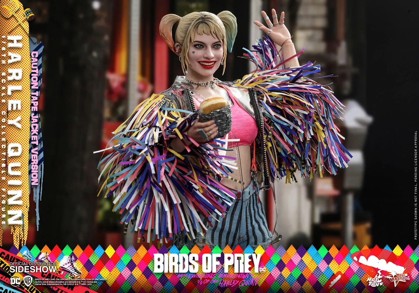 Hot Toys - Birds of Prey - Harley Quinn (Caution Tape Jacket Version)