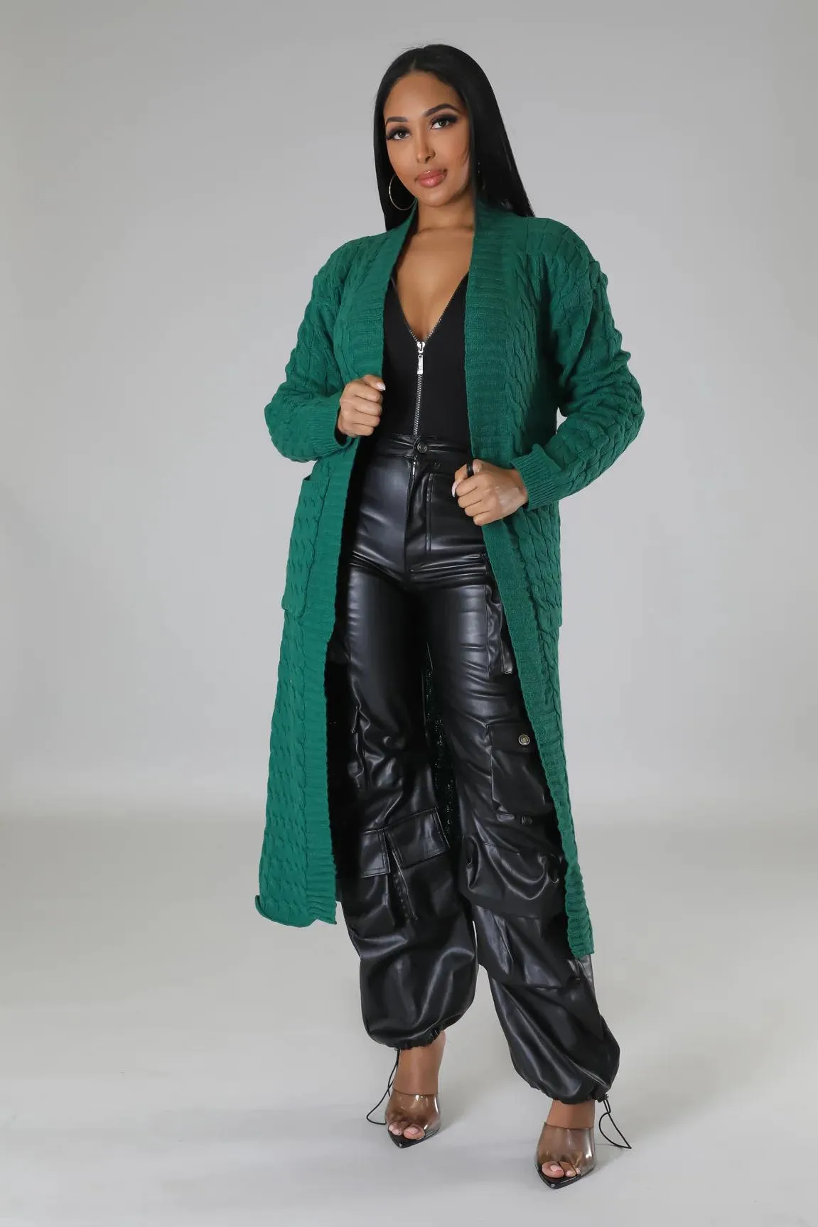 Izzy Cardigan - Green