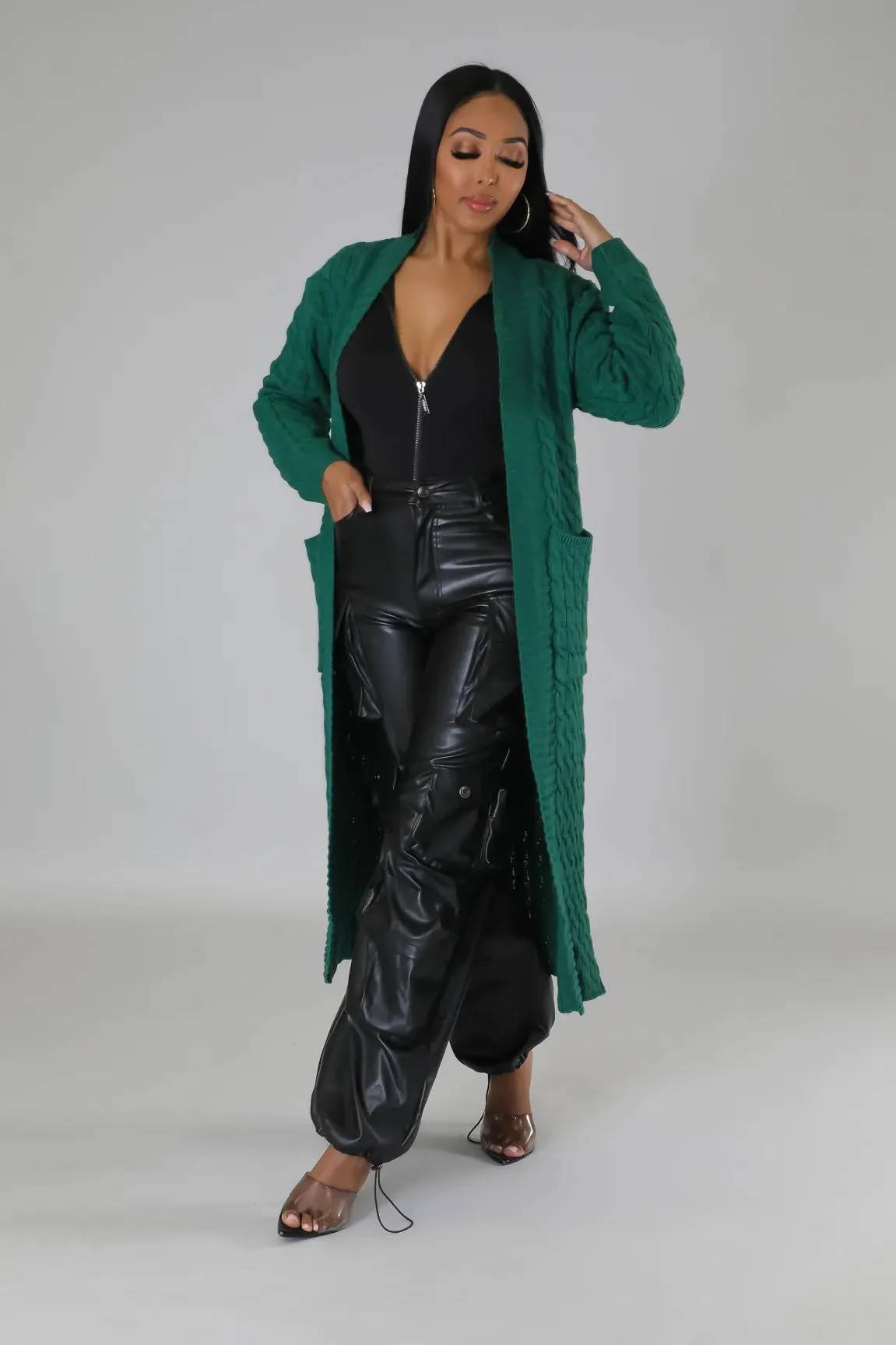 Izzy Cardigan - Green