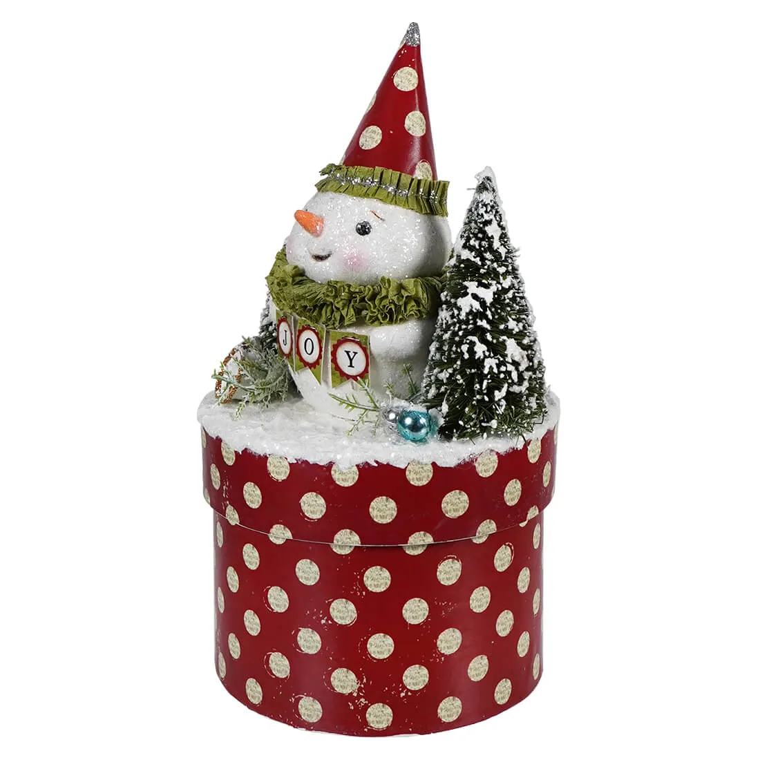 Joy Snowman On Box