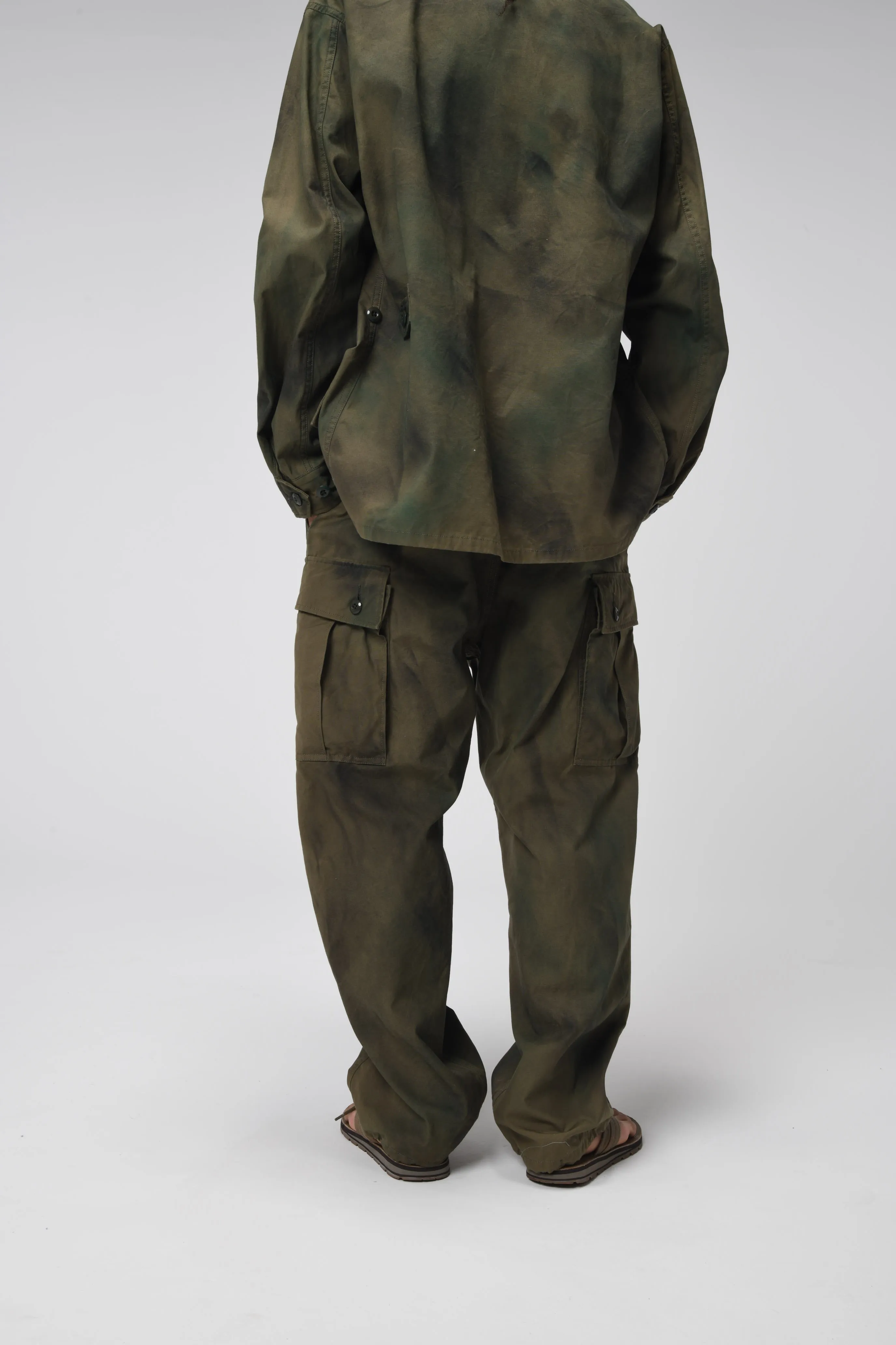 JUNGLE FATIGUE CARGO PANTS SPRAY CAMO