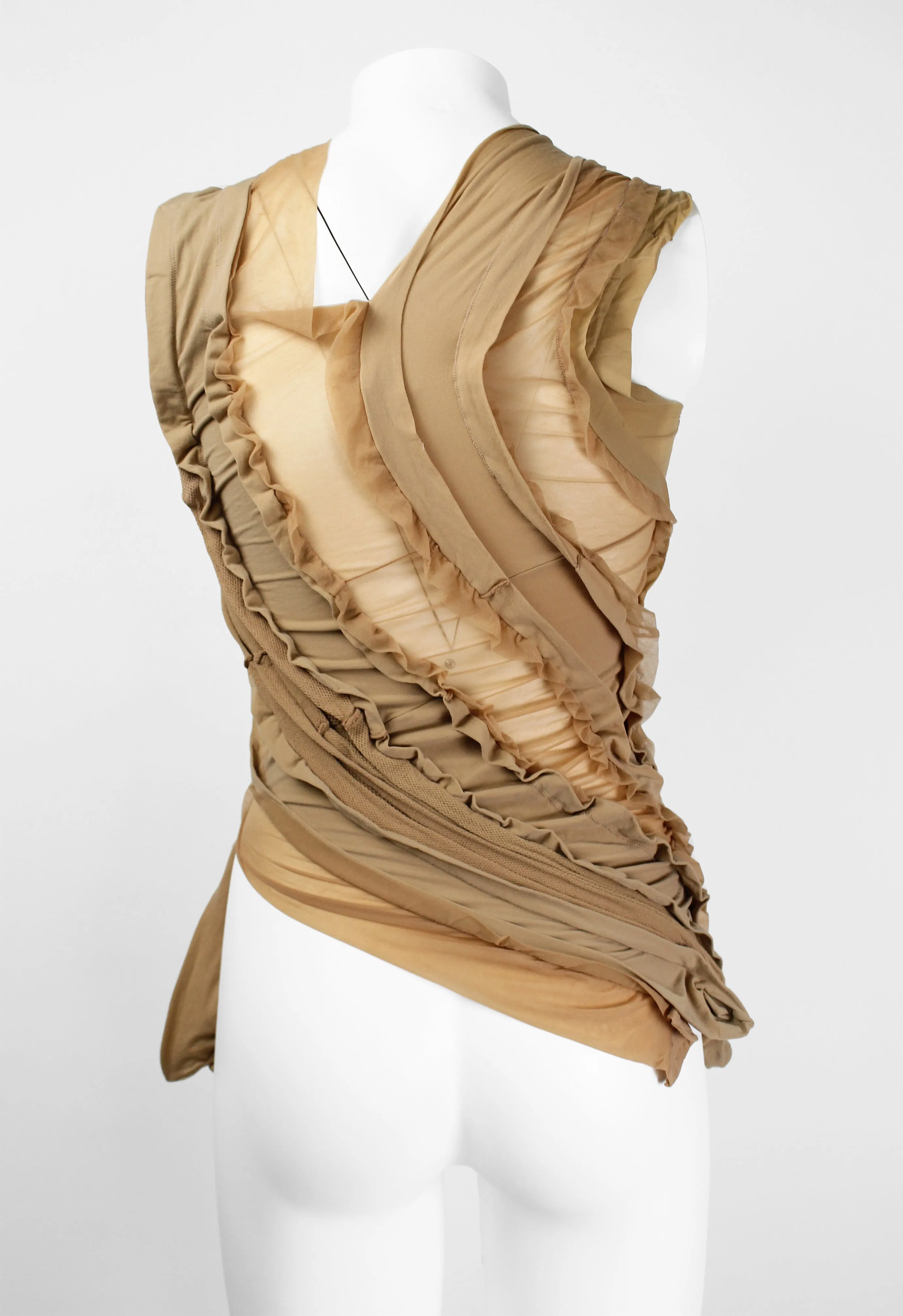 JUNYA WATANABE SS 2006 RECONSTRUCTED TIGHTS TOP