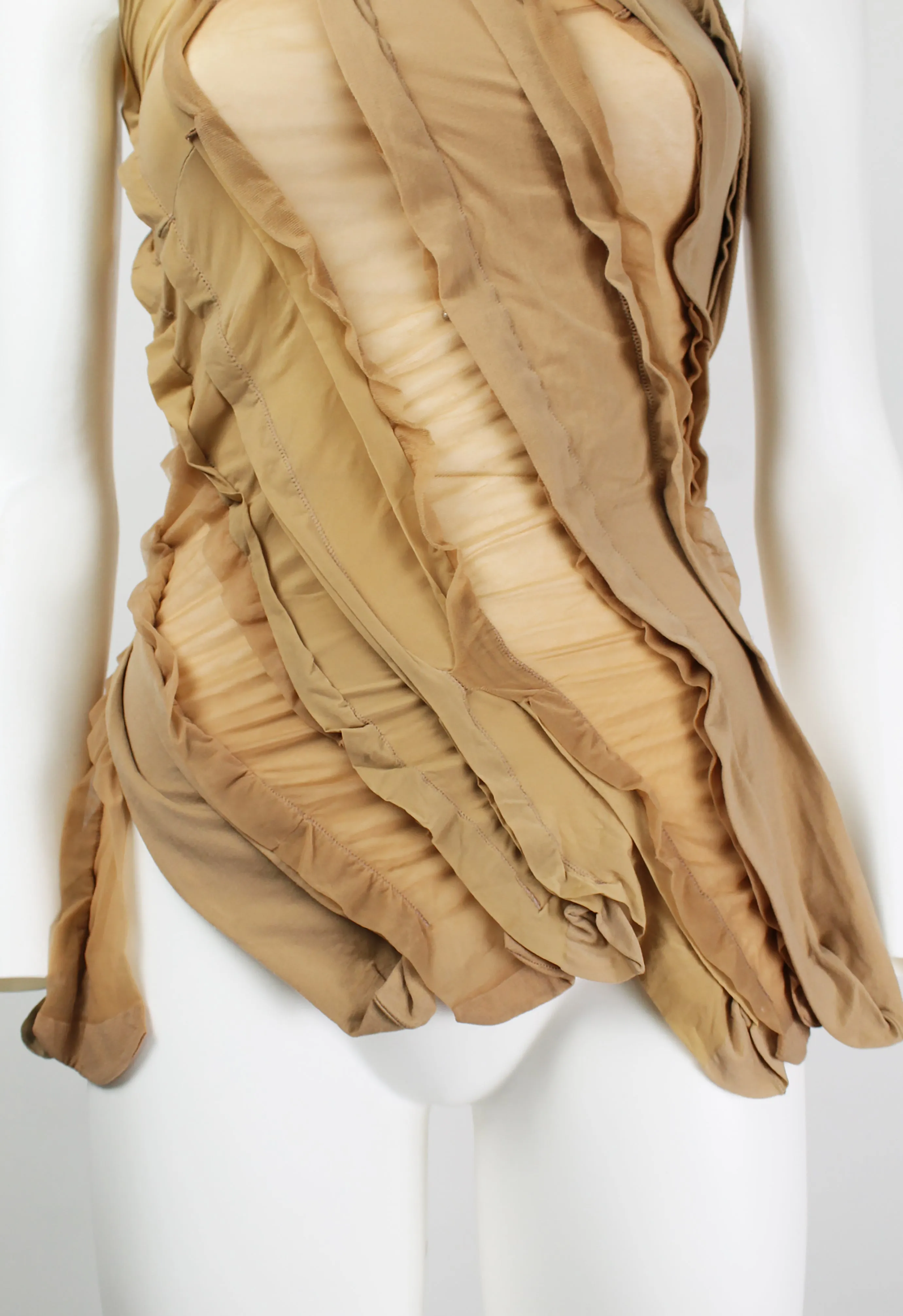 JUNYA WATANABE SS 2006 RECONSTRUCTED TIGHTS TOP