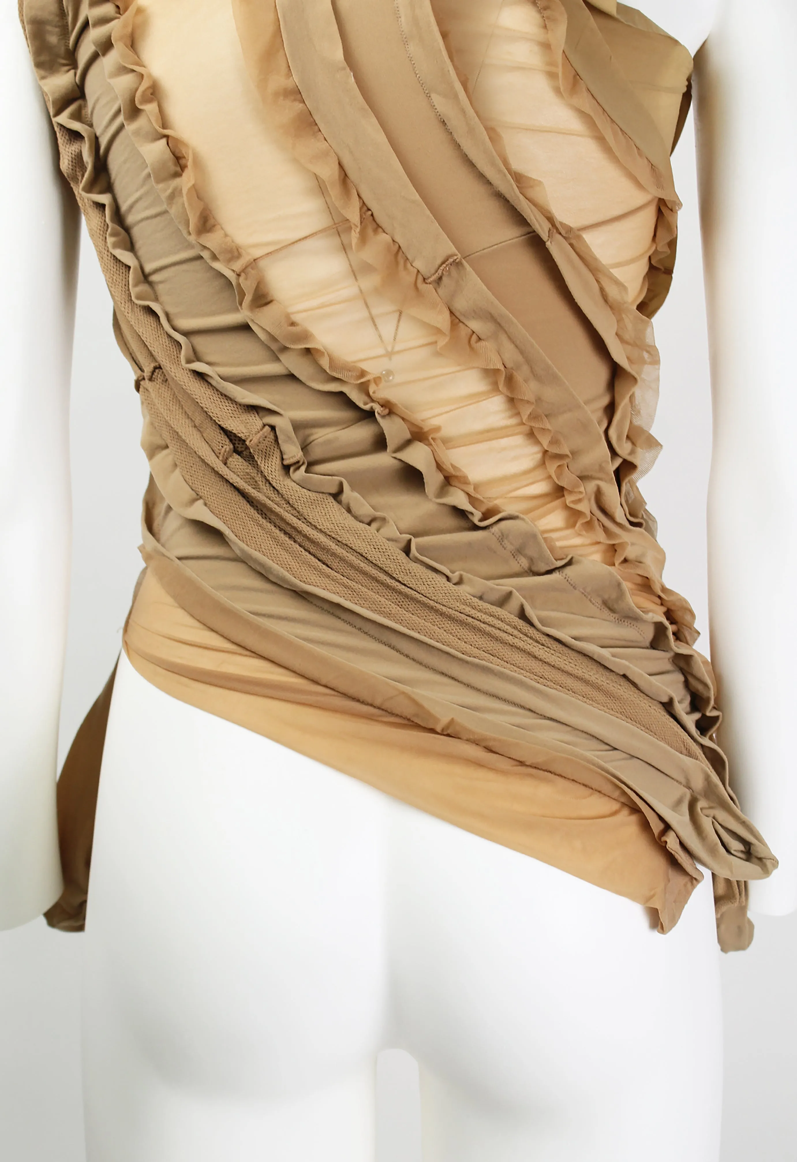 JUNYA WATANABE SS 2006 RECONSTRUCTED TIGHTS TOP