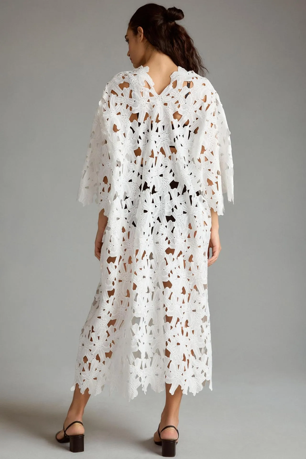 Keri -Lace Shirt Dress
