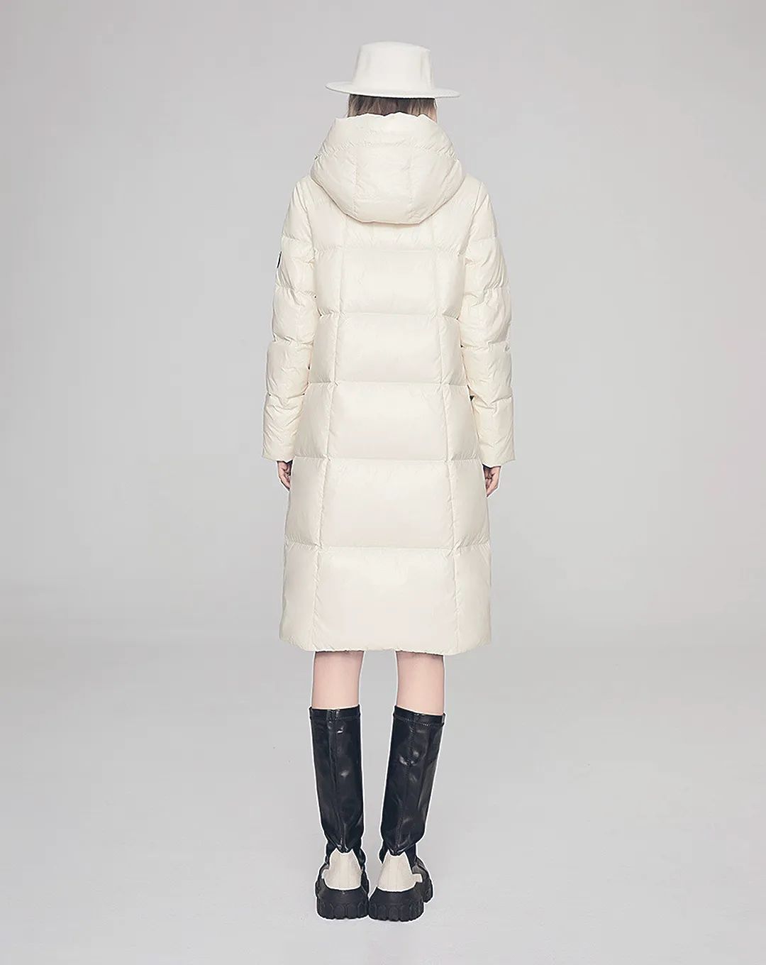 ♀Logo Design Down Coat