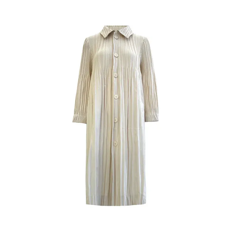 Luxury Truly Pleated Comfortable Coat