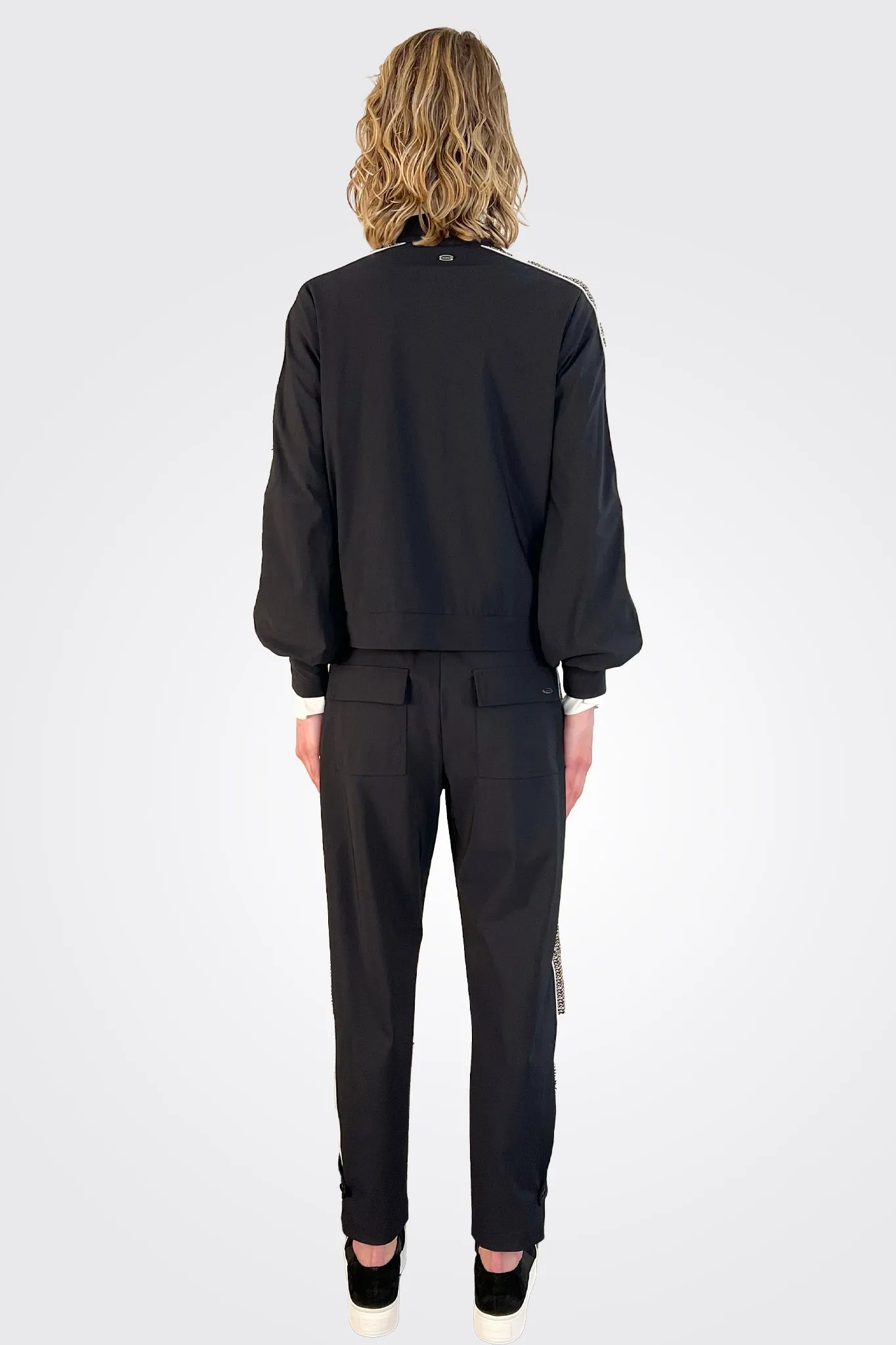 Lyndon Pants - Black Tweed