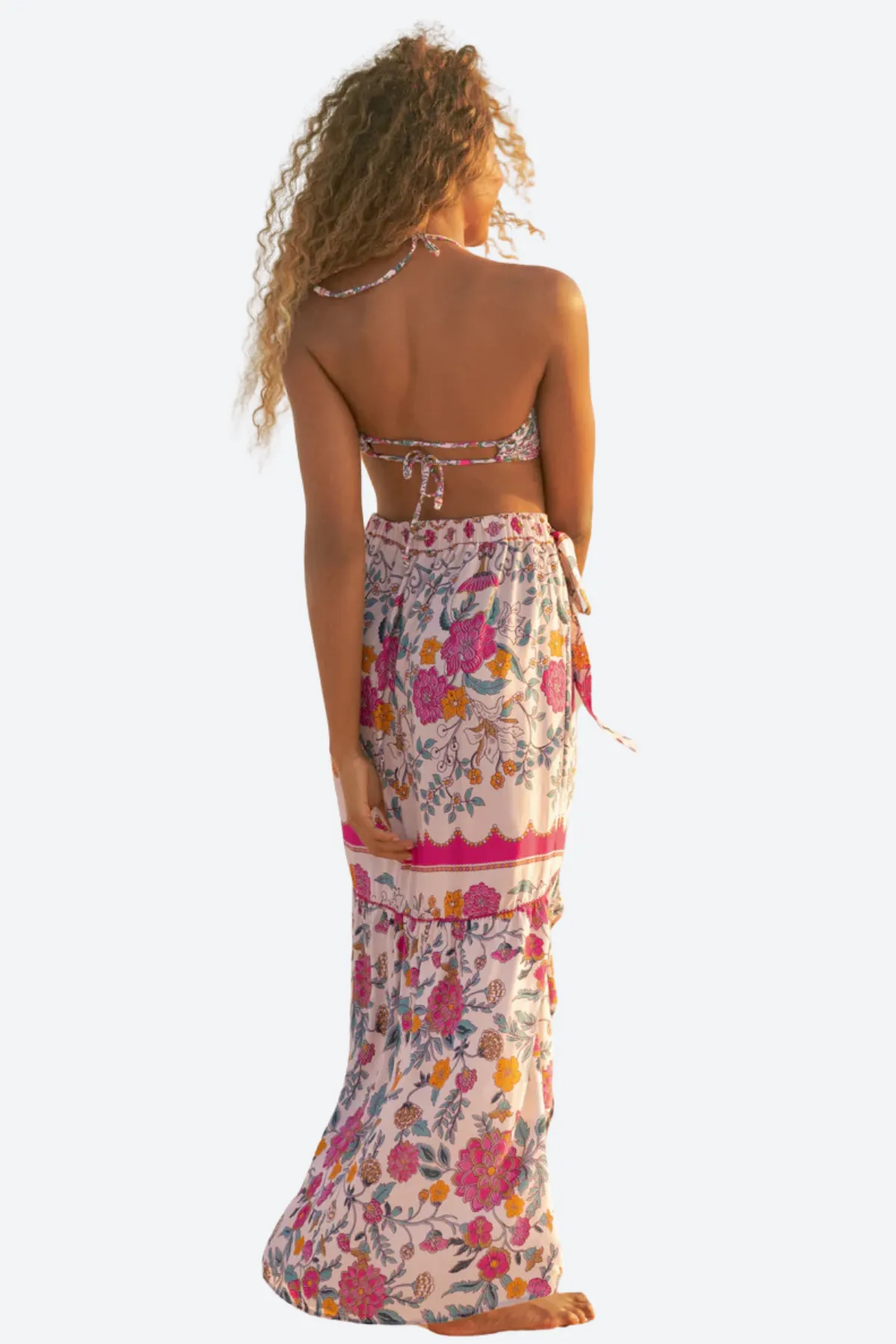 Maaji Chloe Long Skirt in Ornamental Vintage