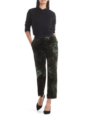 Marc Cain Collections Printed Velvet Trousers RC 81.55 W27 COL 503